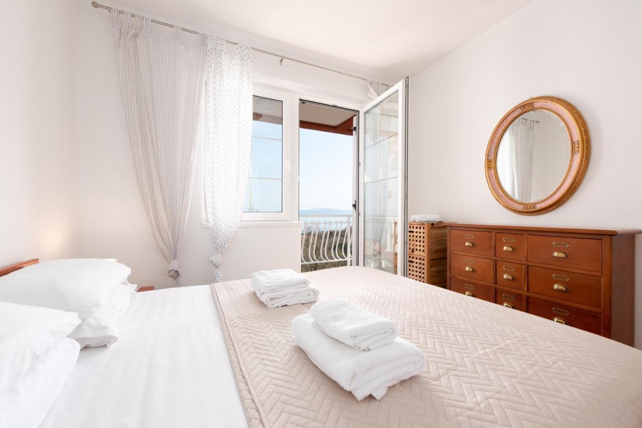 Cozy Apartment Bosnjak Near Opatija, With Sea View Terrace, Air Condition, Free Private Parking Ičići المظهر الخارجي الصورة