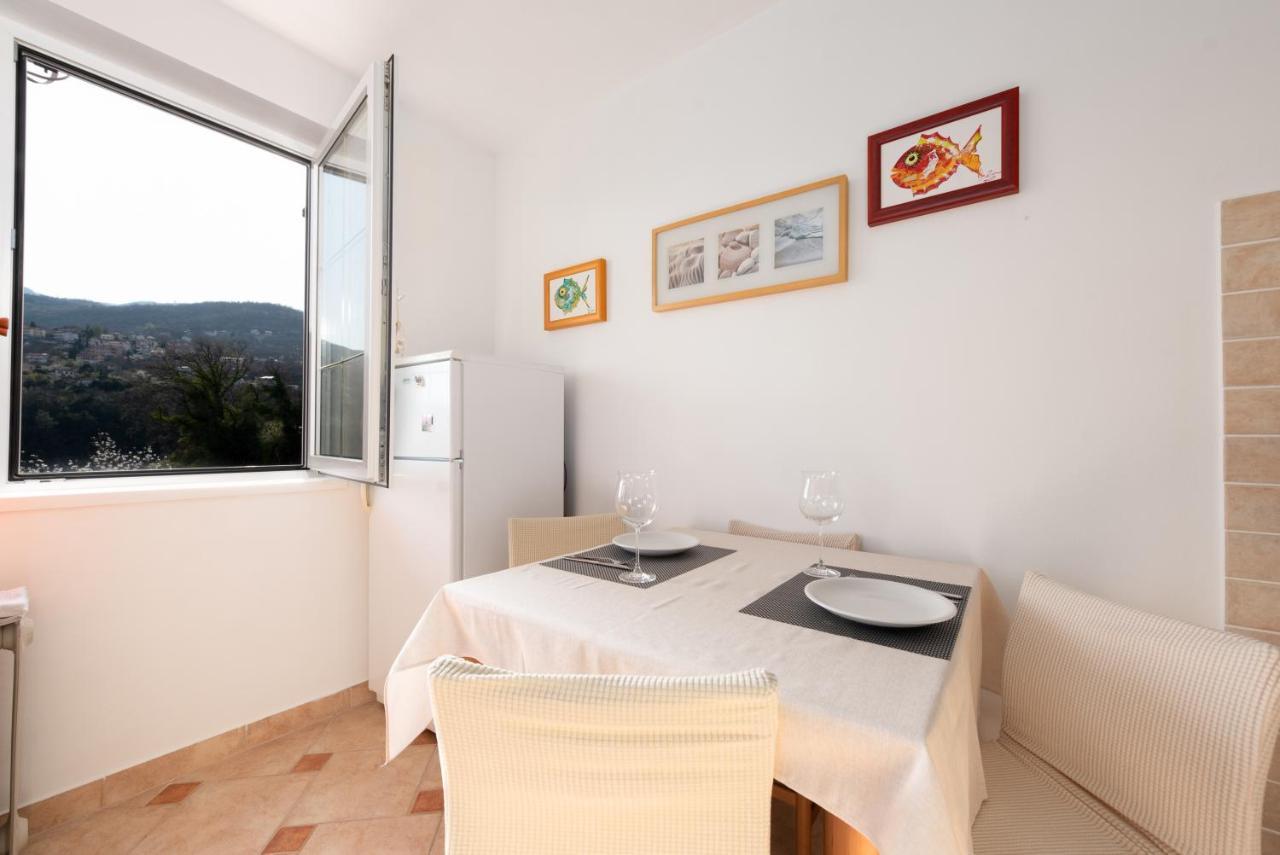 Cozy Apartment Bosnjak Near Opatija, With Sea View Terrace, Air Condition, Free Private Parking Ičići المظهر الخارجي الصورة